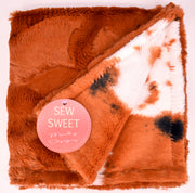 Hide Ginger / Pony Rusty - Lovie - Sew Sweet Minky Designs
