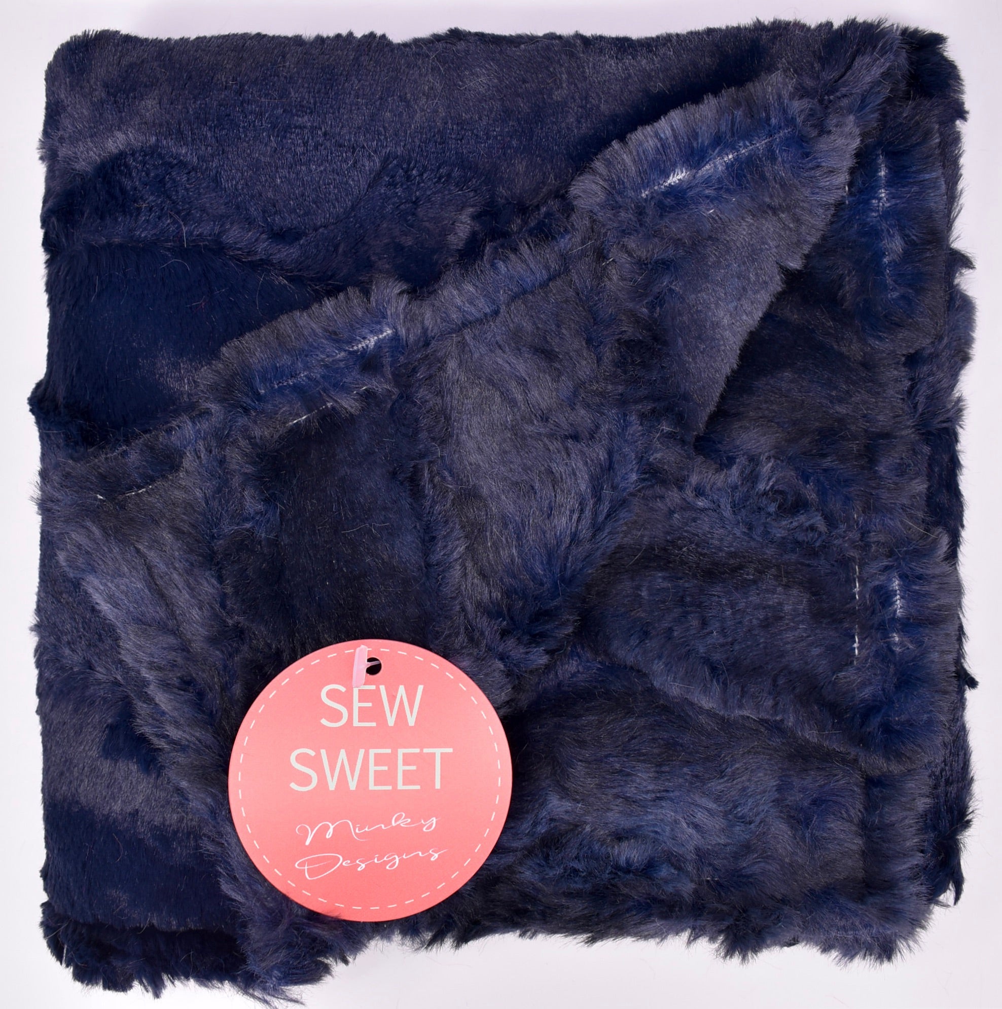 Hide Navy / Wild Rabbit Outerspace - Lovie – Sew Sweet Minky Designs