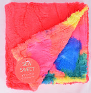 Hide Neon Fierce / Sherbet Neon - Lovie - Sew Sweet Minky Designs