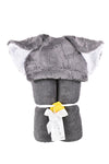 Gray Elephant - Swankie Hooded Towel
