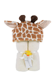 Giraffe - Swankie Hooded Towel - Sew Sweet Minky Designs