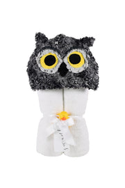Horned Owl - Swankie Hooded Towel - Sew Sweet Minky Designs
