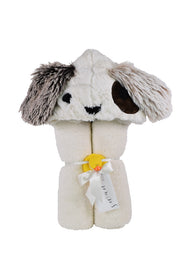 Ivory Puppy - Swankie Hooded Towel - Sew Sweet Minky Designs
