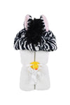 Zebra - Swankie Hooded Towel - Sew Sweet Minky Designs